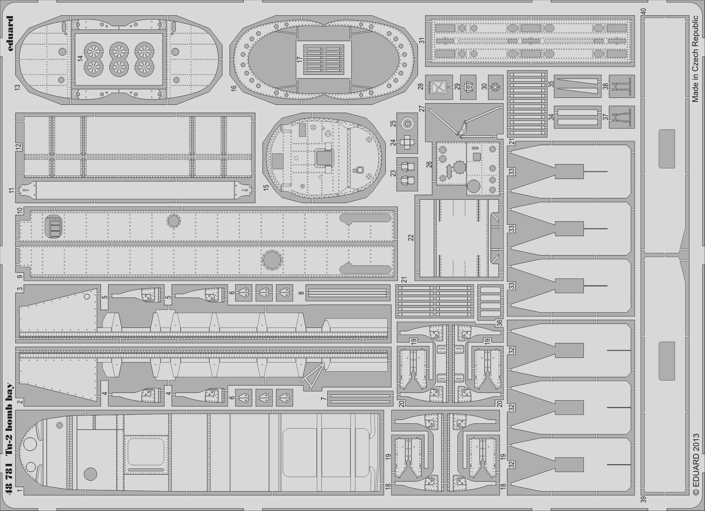 ED48781 Tu-2 bomb bay