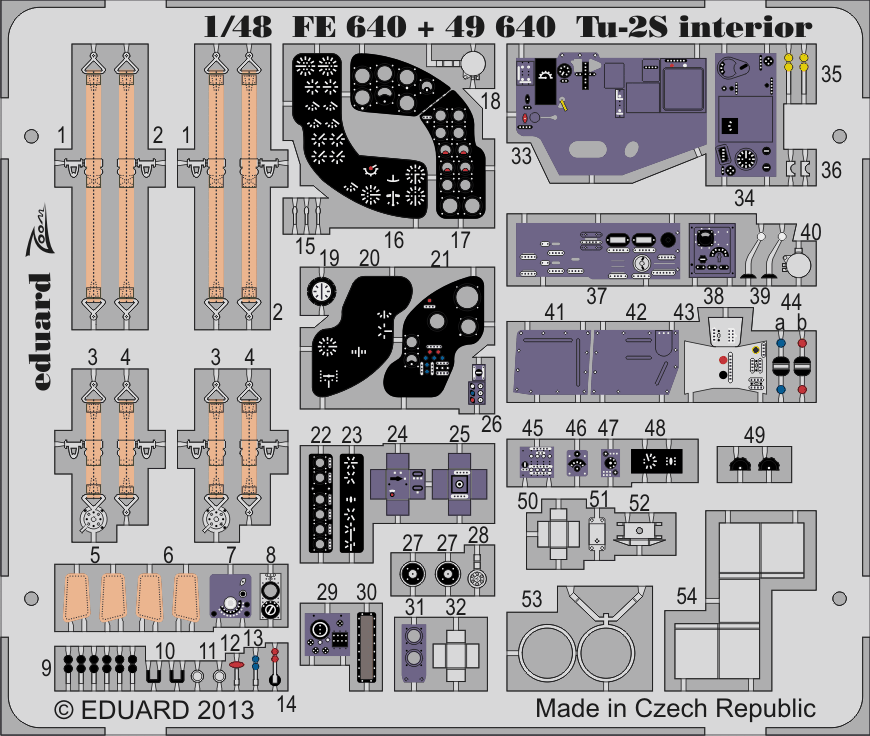 ED49640 Tu-2S interior S.A.