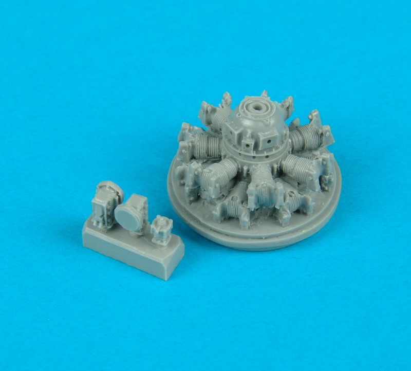 QB72046 F4F-4 Wildcat engine 1/72