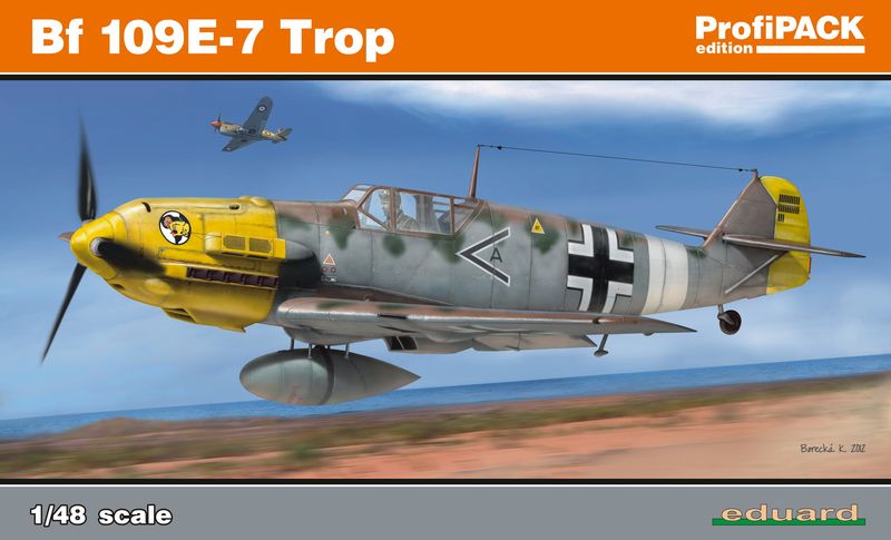 ED8264 Bf 109E-7 Trop 1/48