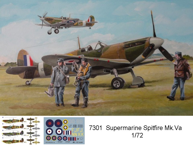 AZ7301 Supermarine Spitfire Mk.Va 1/72