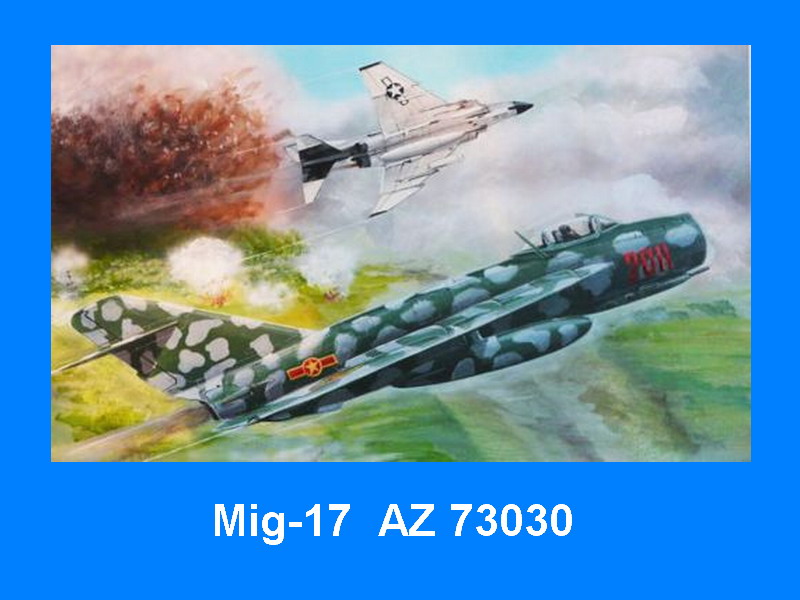 Az 17 AZA7012 Mig-17F Photo etch parts 1/72 | Unique Master Models