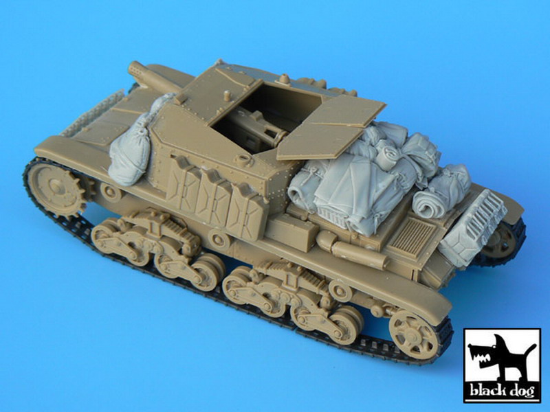 T35004 Semovente M40-75/18 Accessories set 1/35