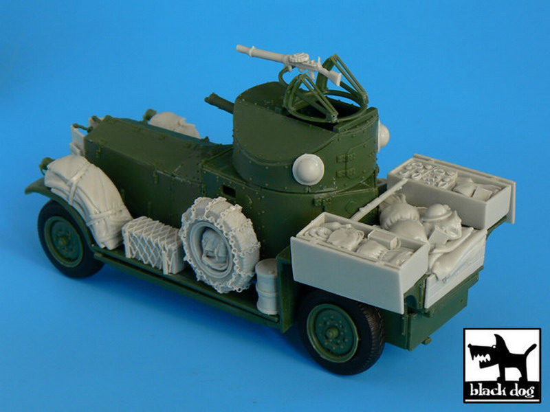 T35013 Pattern 1920 w/sand tyres  detail set 1/35