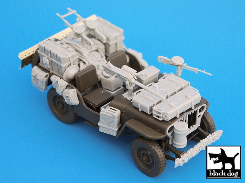 T35014 British SAS/LRDG Jeep Africa  detail set 1/35