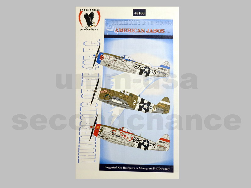 ES48053 American Jabos Part 3 P-47 Thunderbolt (SCH) 1/48 | Unique ...